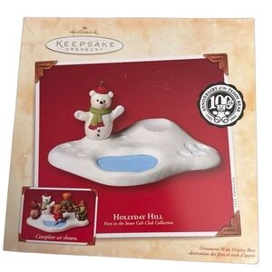 Hallmark Holiday Hill Snow Cub‎ Club Ornament - Series 1st Collectible